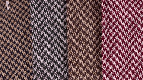 types of houndstooth plaid